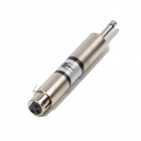 INVOTONE J123F - переходник 3P XLR мама <-> 6.35мм моно джек папа, корпус металл