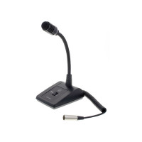 AKG DST99S - микрофон динамический, Gooseneck на подставке с выключателем, витой кабель 1м XLR разъё