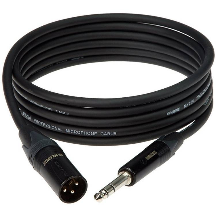 Готовый микрофонный кабель KLOTZ M1MS1K0300, M1MS1B0500, M1MS1K1000 