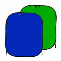 Фон Lastolite LC5687 1,5x1,8м хромакейный двухсторонний синий/зеленый складной