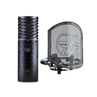 ASTON MICROPHONES SPIRIT BLACK BUNDLE - студийный конденсаторный микрофон, 20 Гц – 20 кГц, чувств. 2