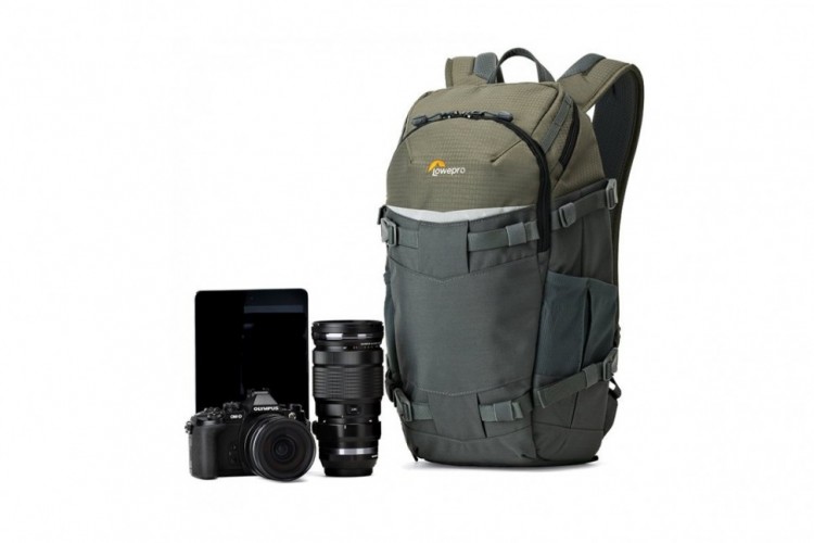 Рюкзак Lowepro Flipside Trek BP 250 AW серый/тем.зел