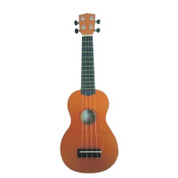 WIKI UK10G/OR - гитара укулеле сопрано, клен, цвет - оранжевый глянец, чехол в комплекте