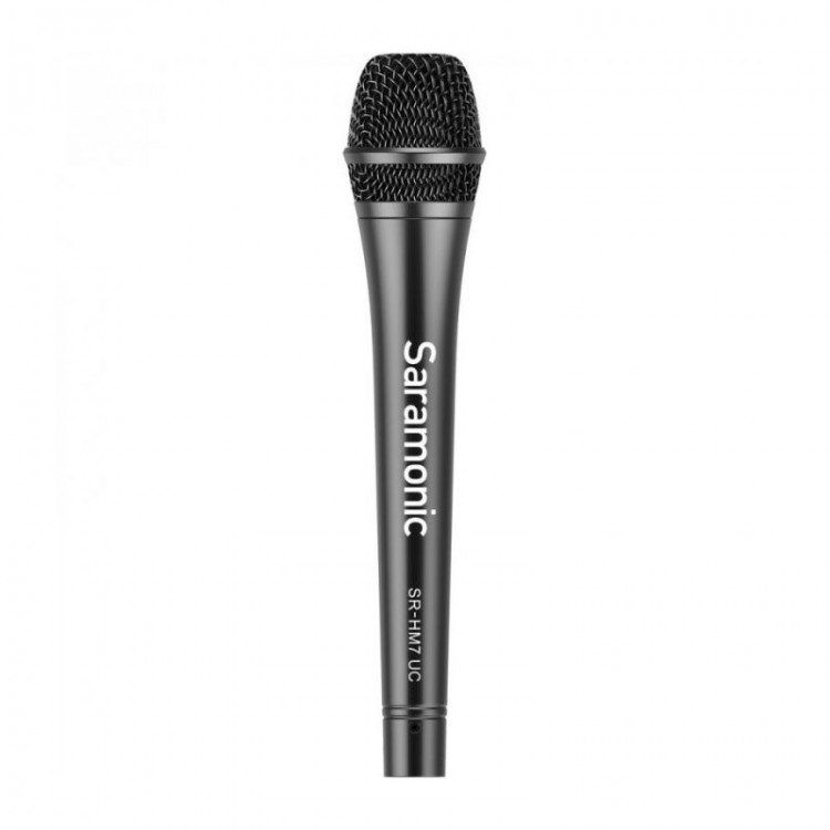 Динамический кардиоидный ручной микрофон Saramonic SR-HM7 UC с разъемом Type-C