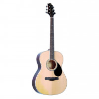 GREG BENNETT GA100S/N - акустическая гитара, мини джамбо, ель, цвет натуральный